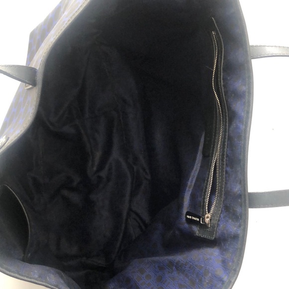 Michael Kors polka dot print Kiki black &navy blue - Picture 7 of 11